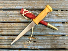 12thC-14thC Century Whittle Tang Dagger (red) SOLD