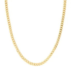 14k Gold Cuban Chain, 22"