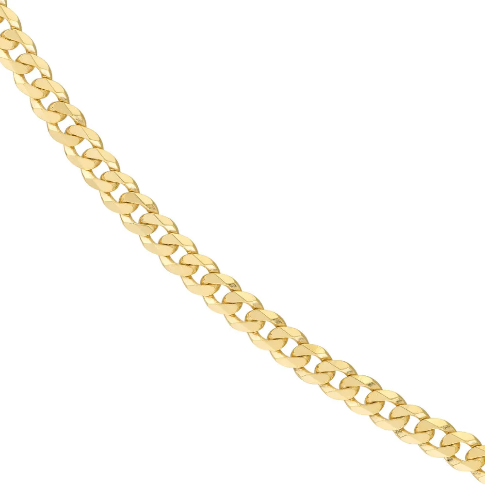 14k Gold Cuban Chain, 22"