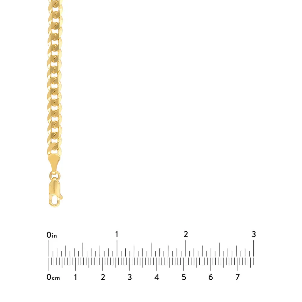 14k Gold Cuban Chain, 22"