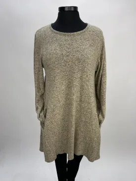 2AM Long Sleeves Tunic - Oatmeal Hacci