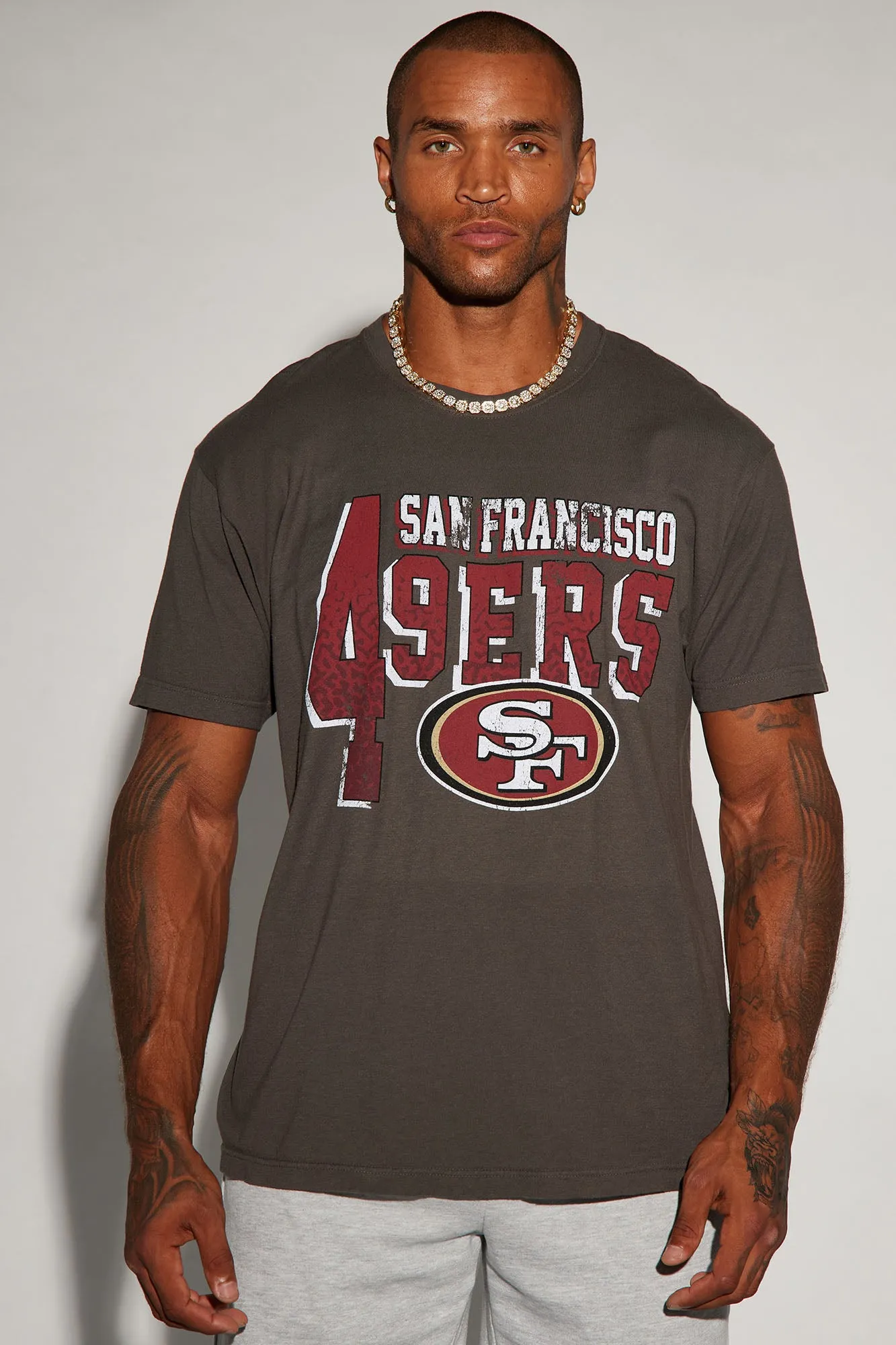 49ers Legacy Short Sleeve Tee - Black