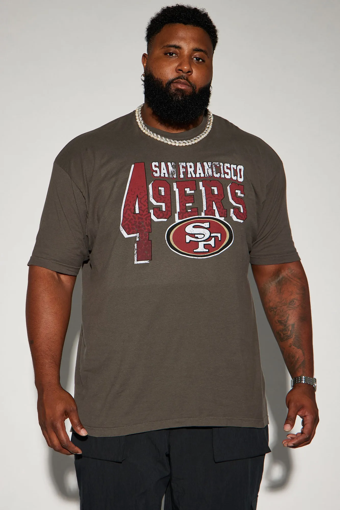 49ers Legacy Short Sleeve Tee - Black