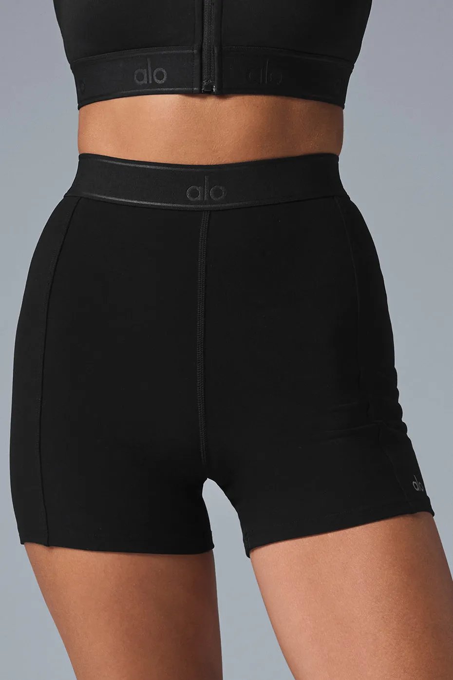 4" Alosoft Showcase Short - Black