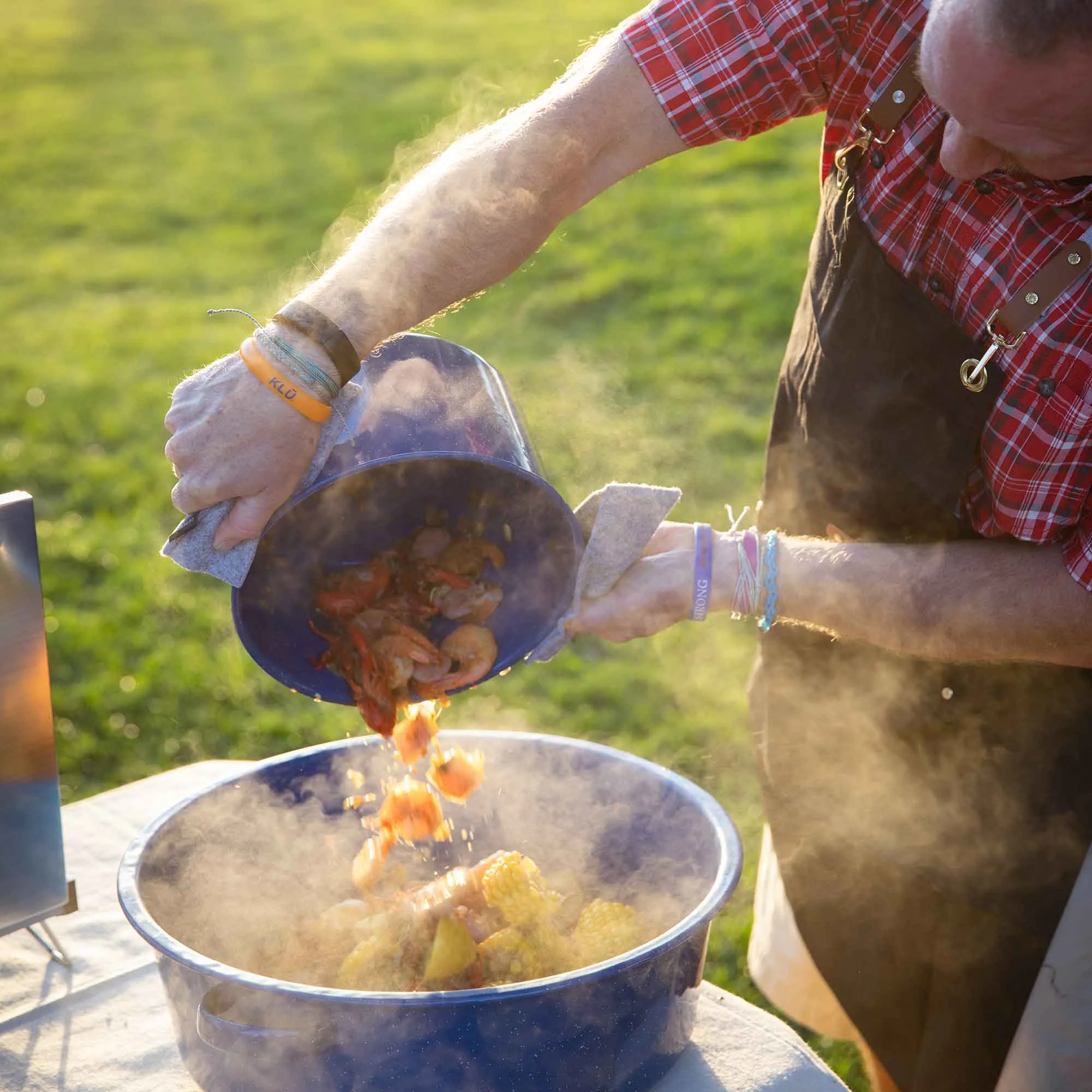 5.75 qt. Stock Pot, Blue