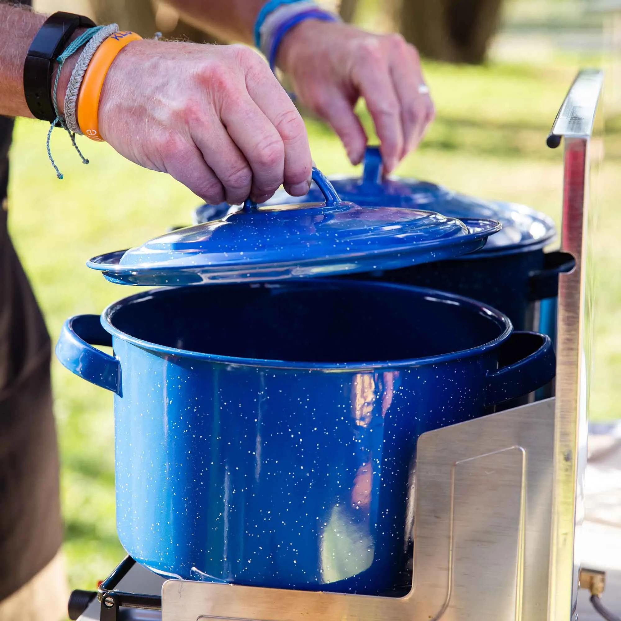 5.75 qt. Stock Pot, Blue