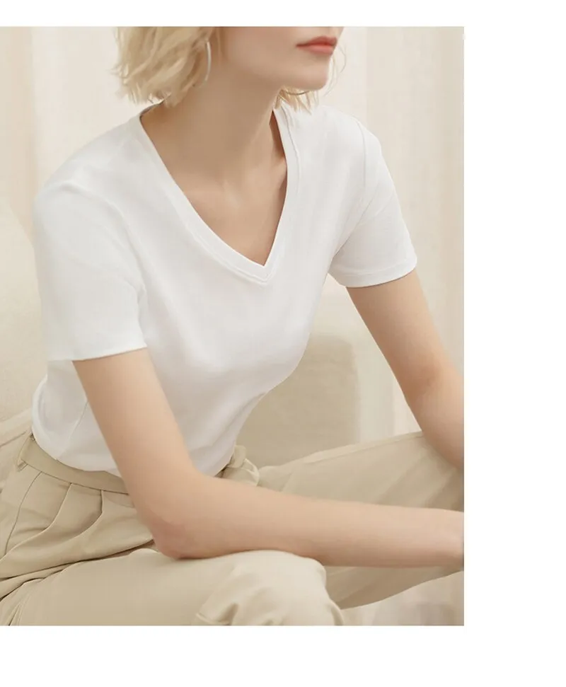 95% Cotton Simple T-shirt