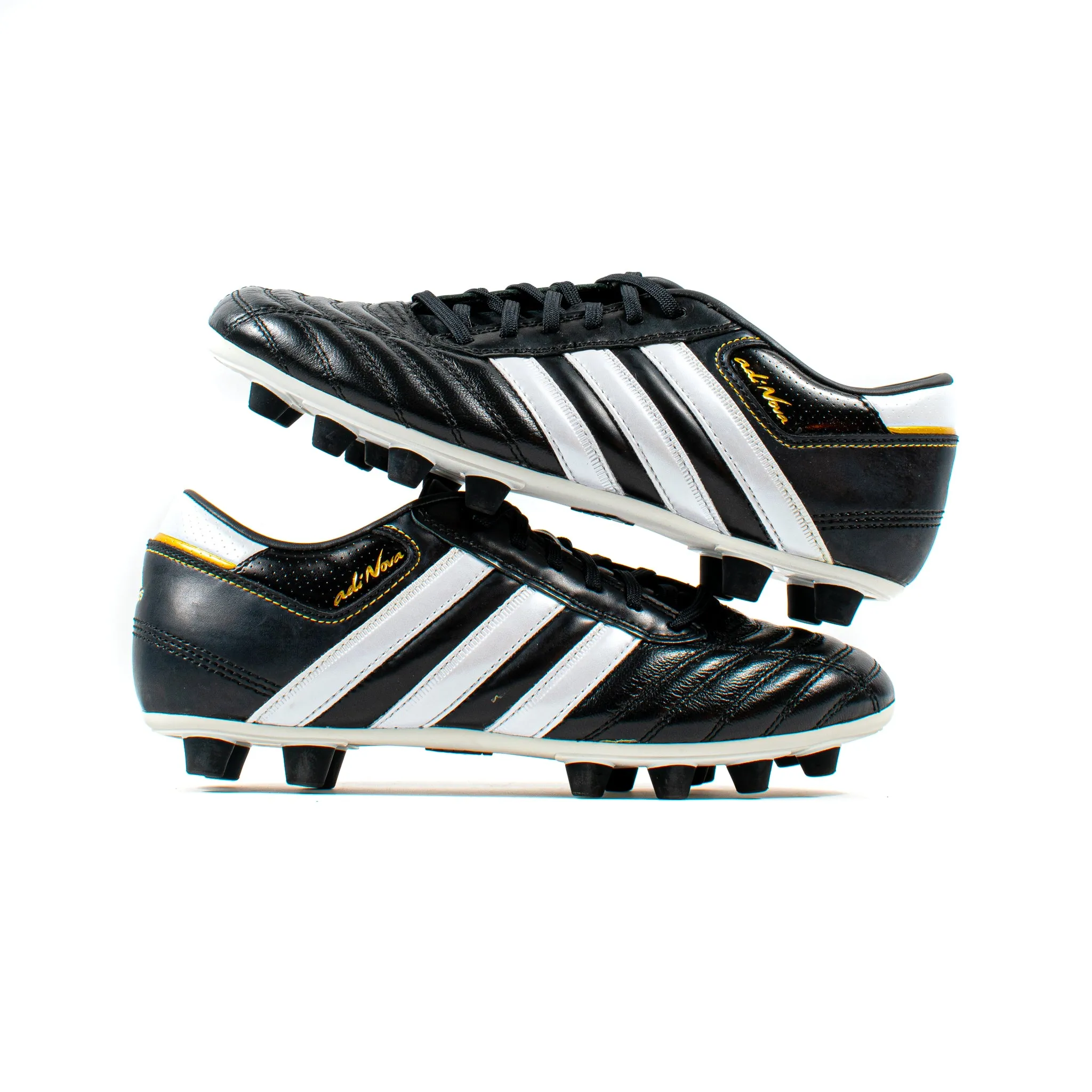 Adidas AdiNova II Black White FG