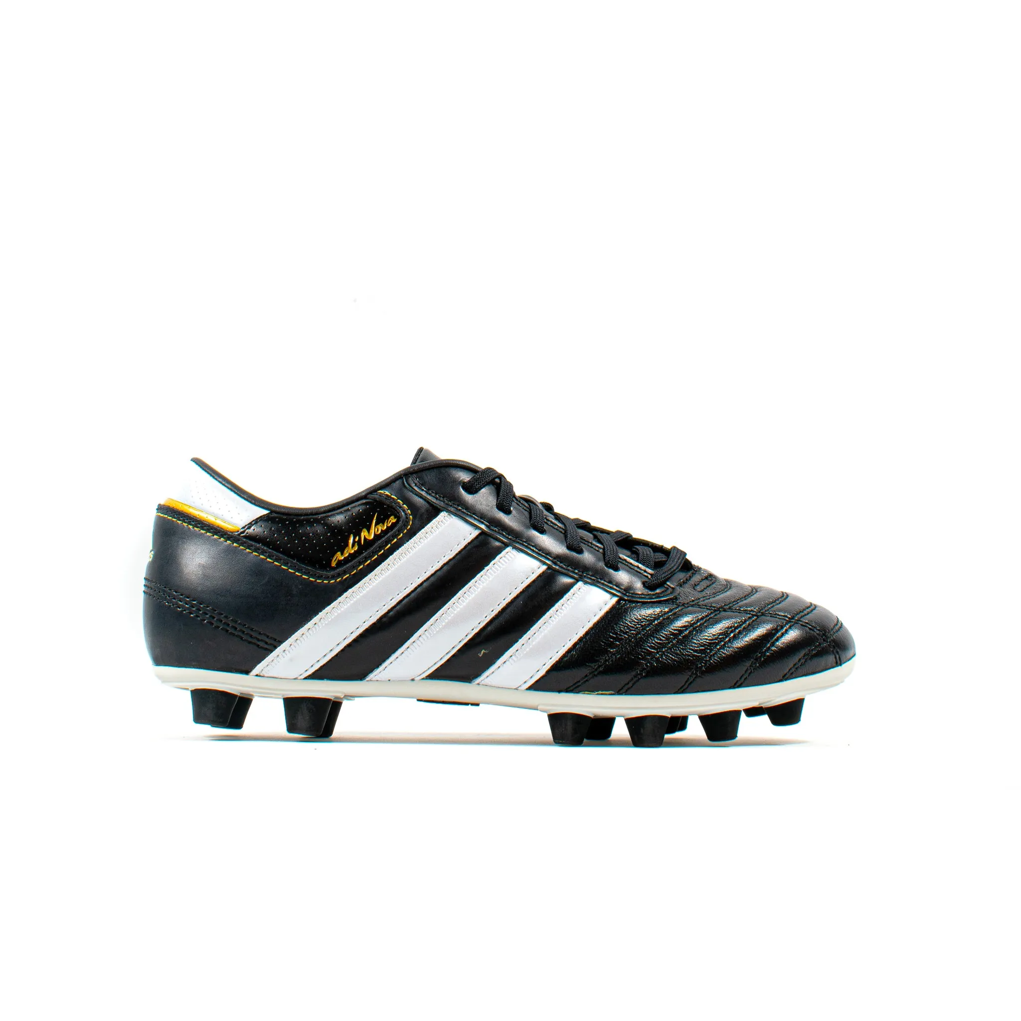 Adidas AdiNova II Black White FG