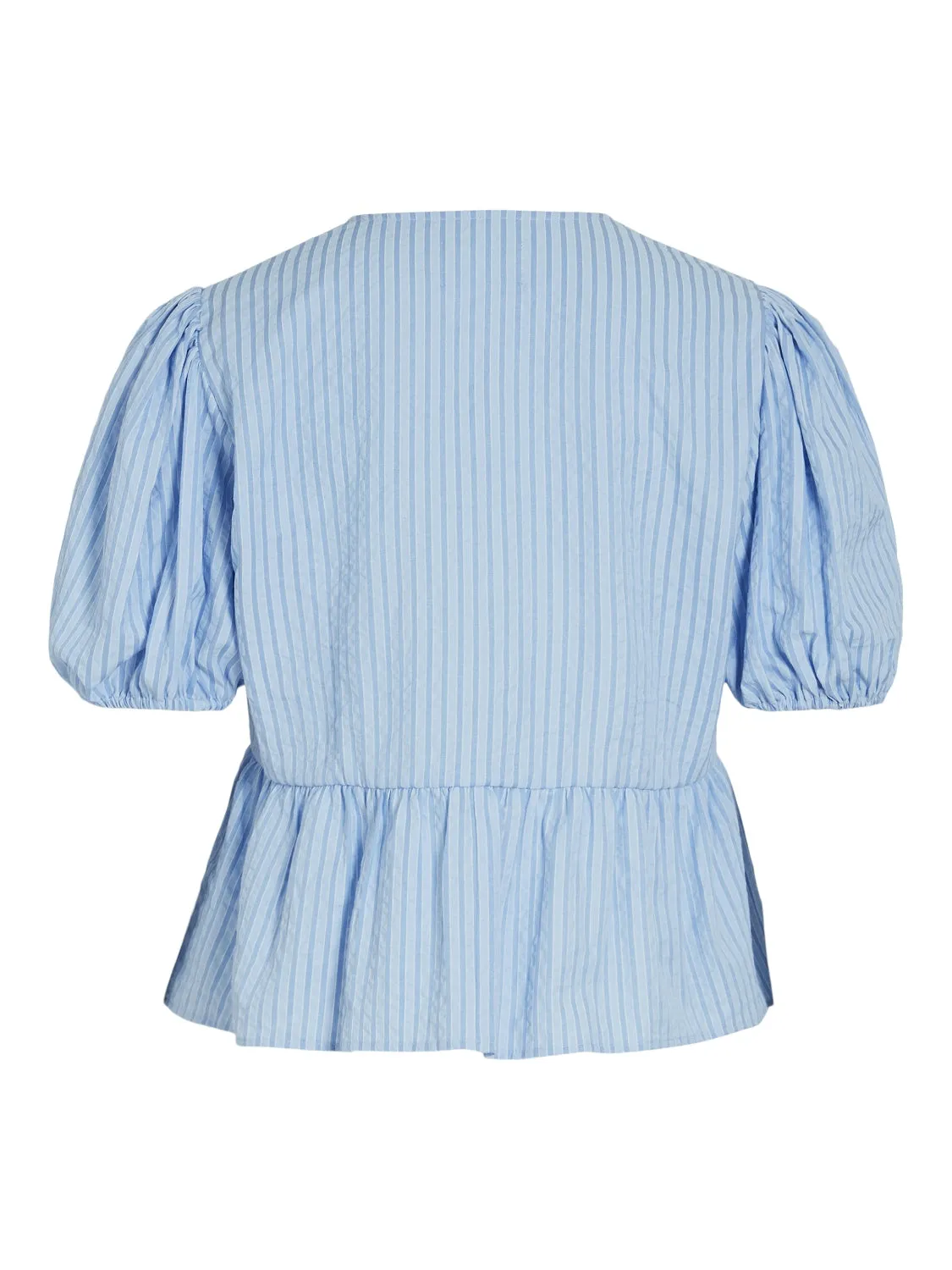 Alex Tie Detail Top (Cashmere Blue/Blue)