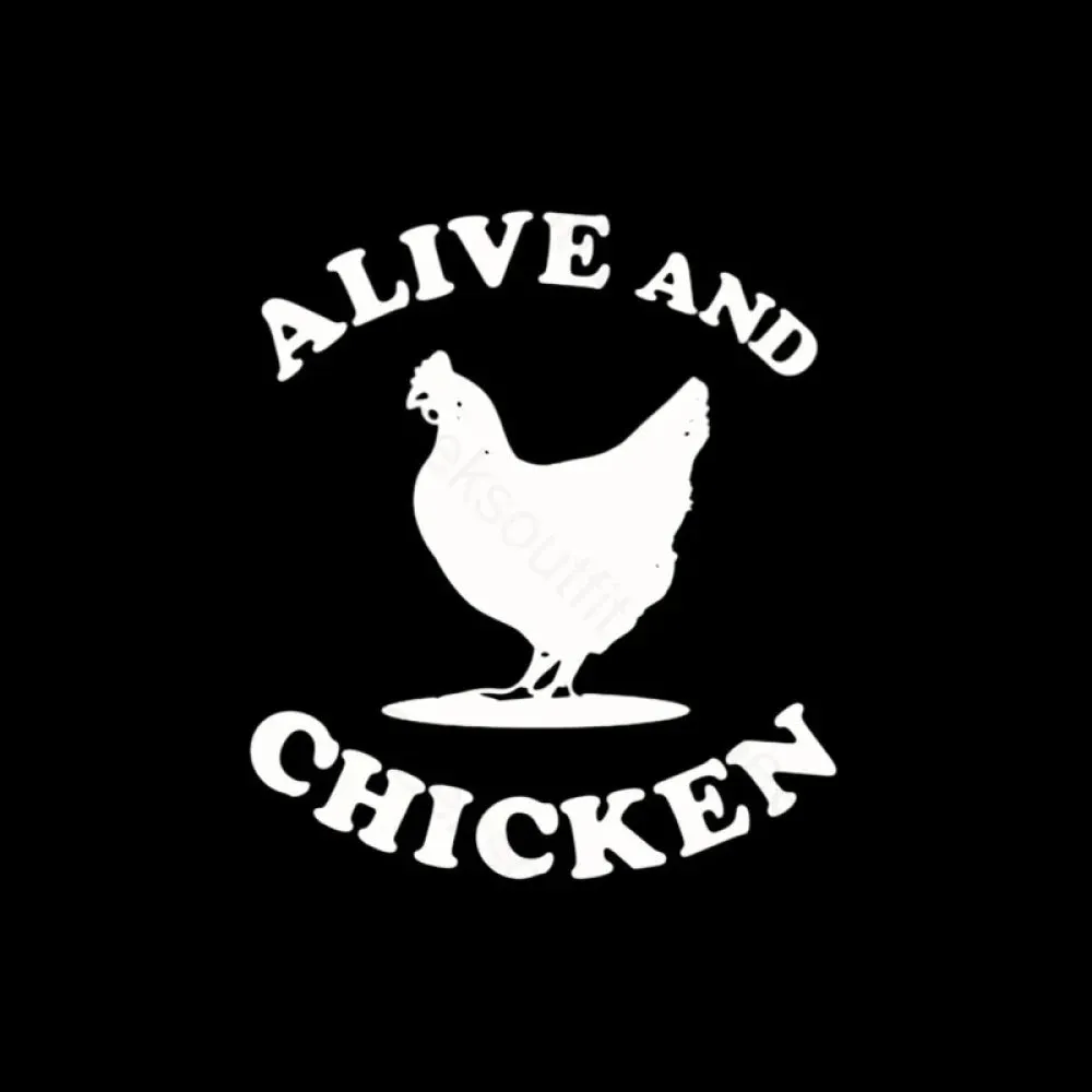 Alive and Chicken Geek T-Shirt