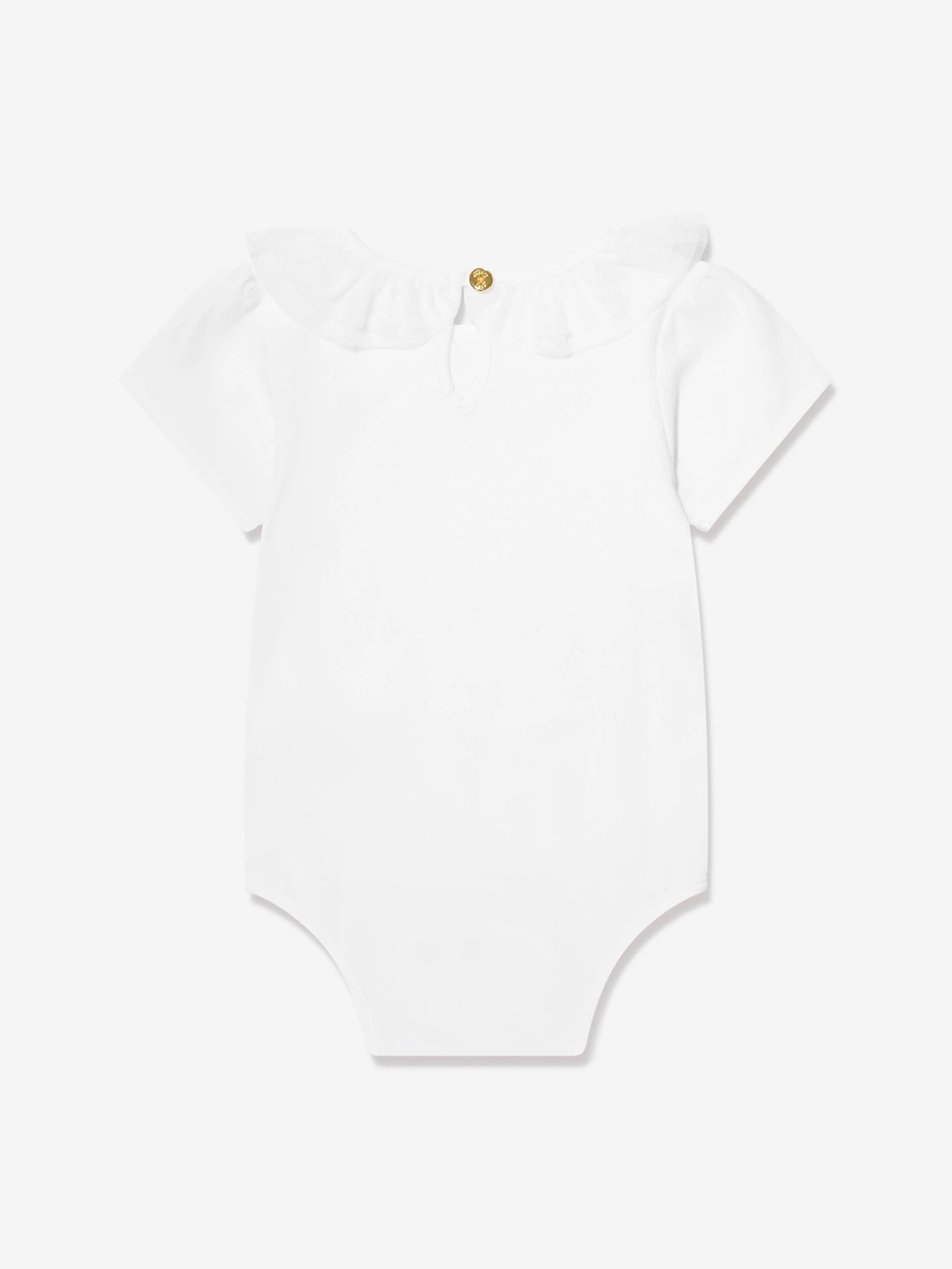 Angels Face Baby Girls Clementine Bodysuit Set in White