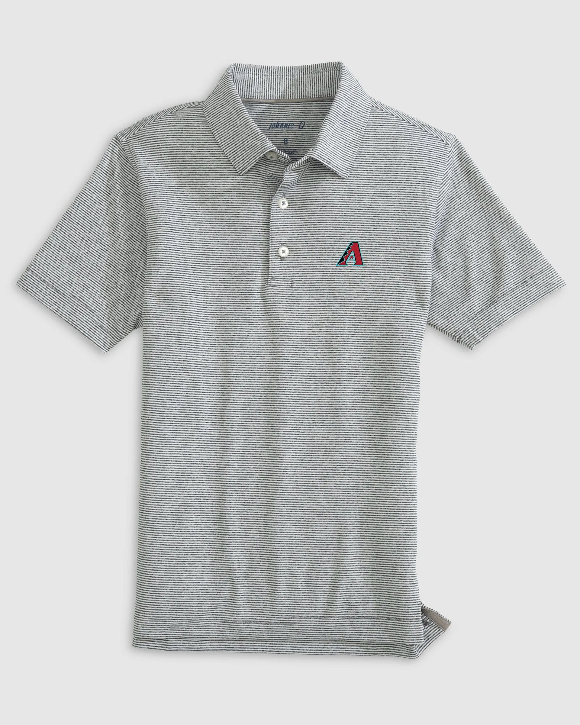 Arizona Diamondbacks Lyndonn Jr. Striped Jersey Performance Polo