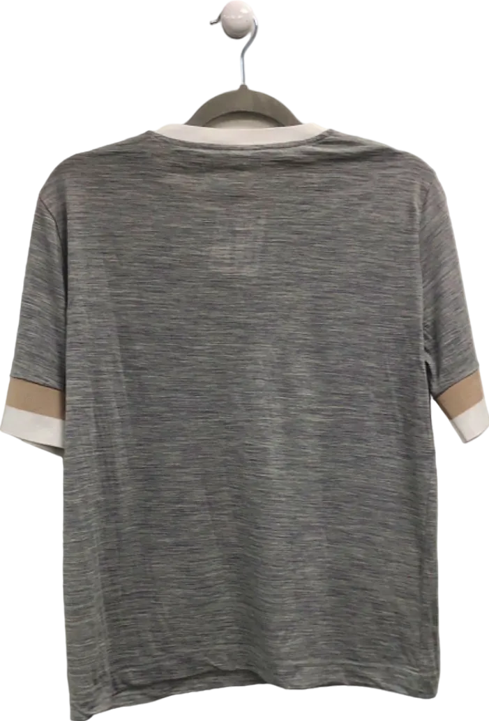 ARKET Grey Short Sleeve T-Shirt M