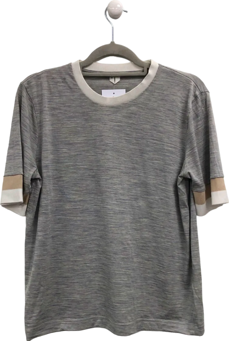 ARKET Grey Short Sleeve T-Shirt M