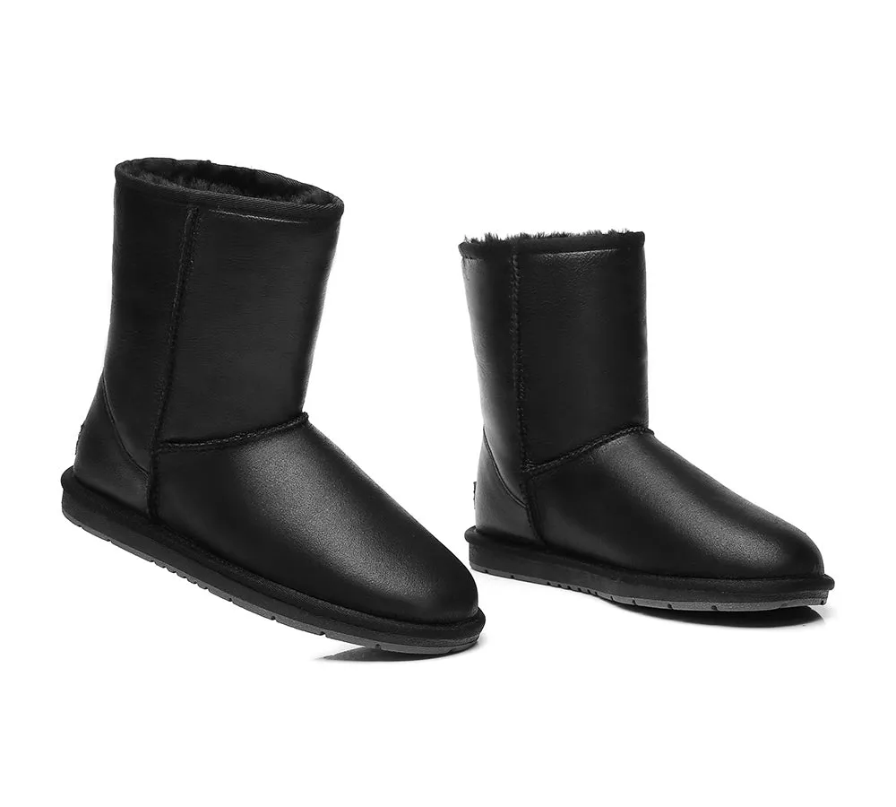 Australia Premium Sheepskin Unisex Short Classic Nappa Water Resistant Boots