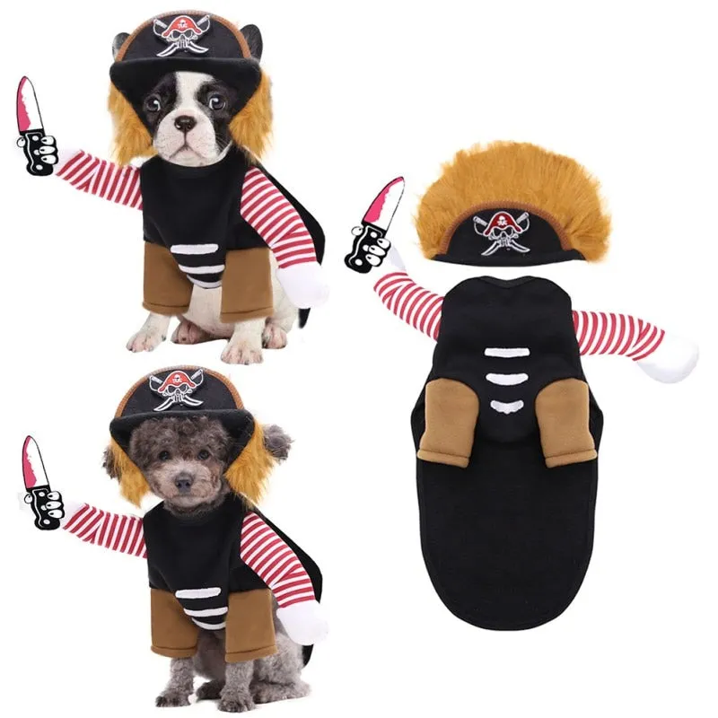 Authentic Pirate Costume for Dogs