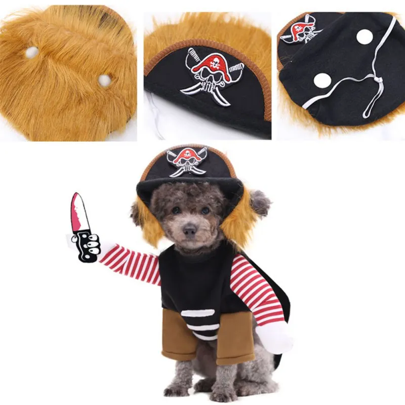 Authentic Pirate Costume for Dogs