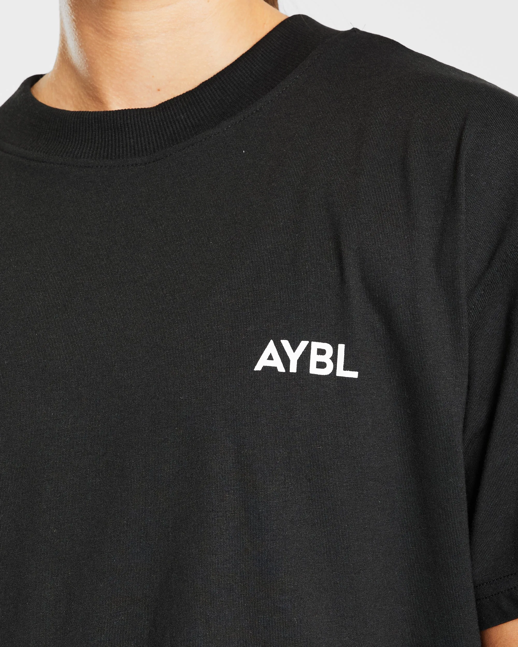 AYBL Club Oversized T Shirt - Black