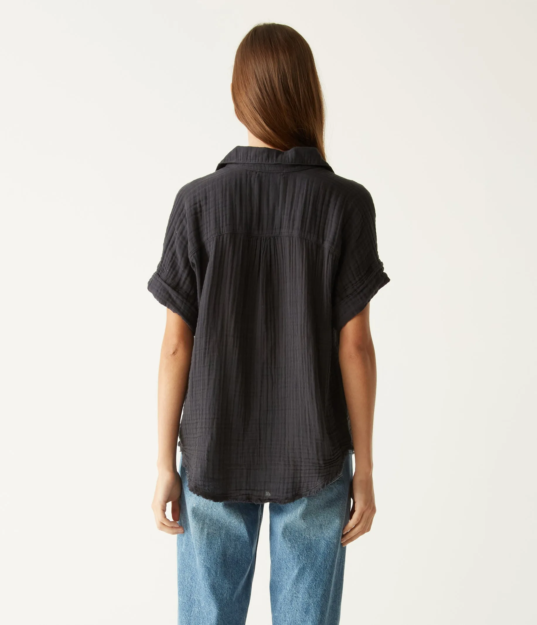 Bailey Gauze Button Down Shirt