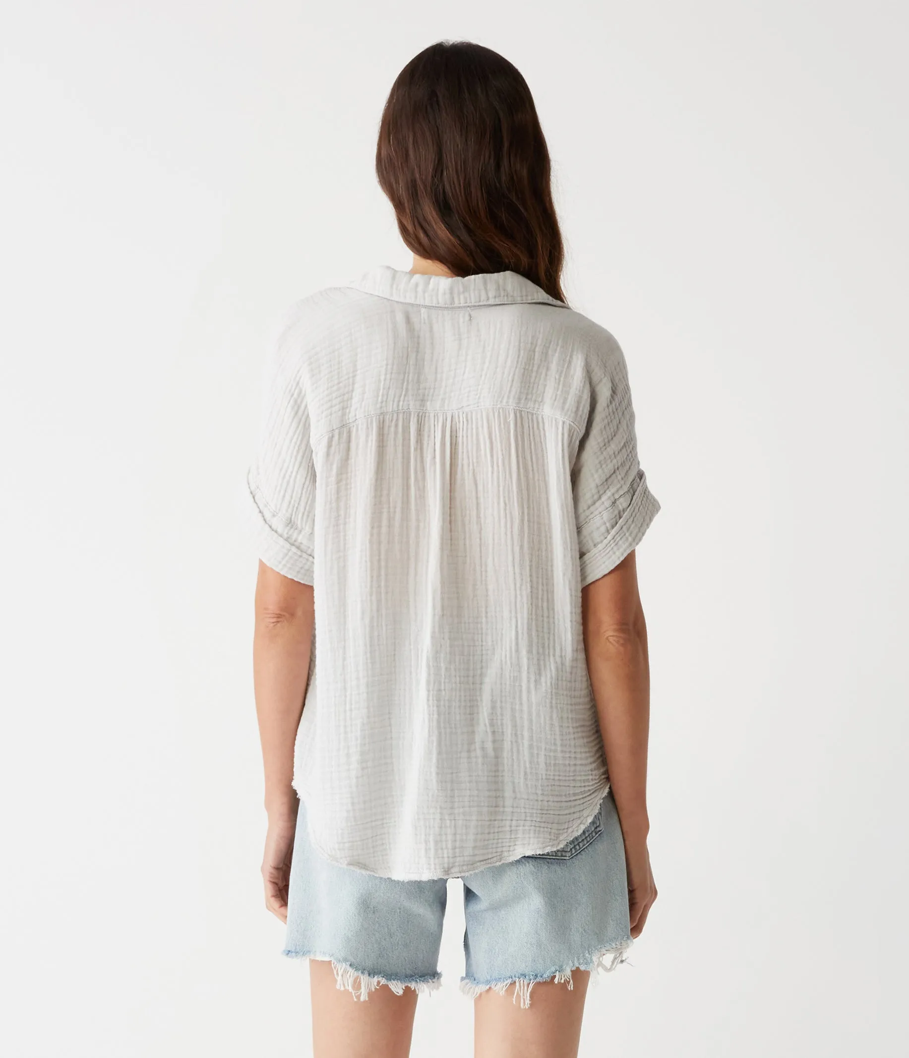 Bailey Gauze Button Down Shirt