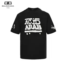 Balenciaga Acid Arab Black T-Shirt