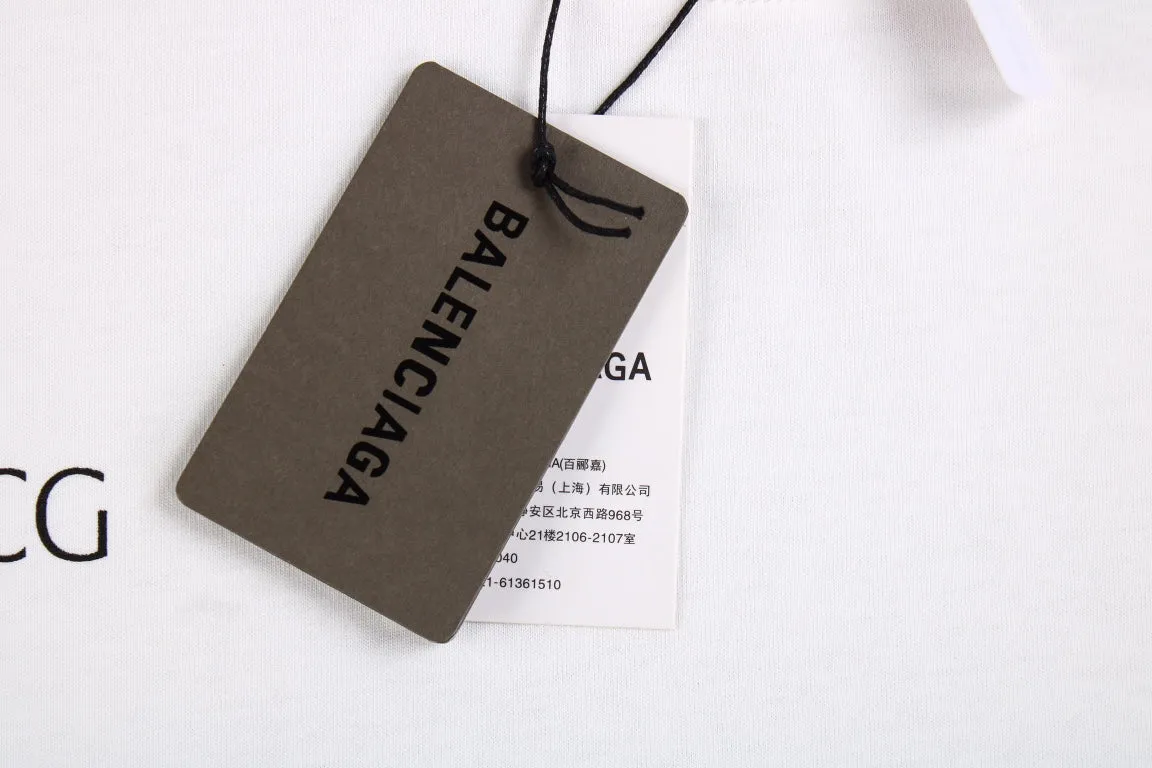 Balenciaga Logo Graphic T-Shirt