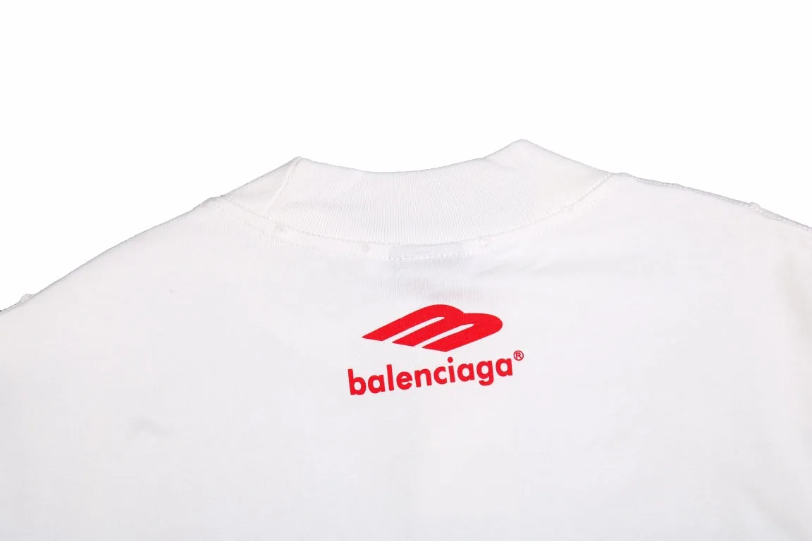 Balenciaga Logo Graphic T-Shirt