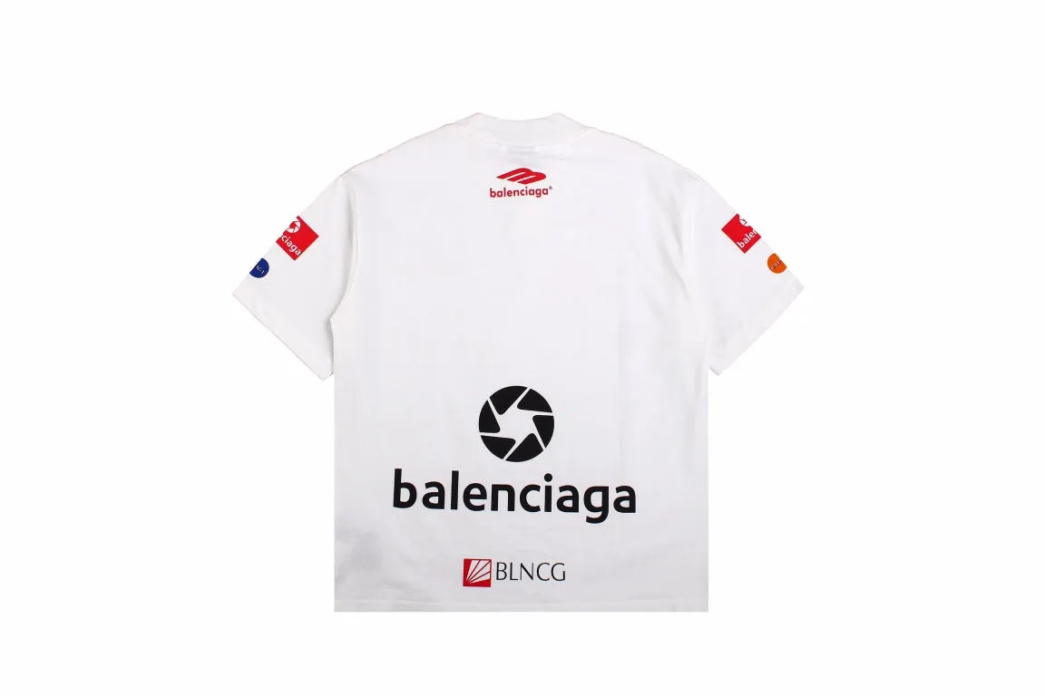 Balenciaga Logo Graphic T-Shirt