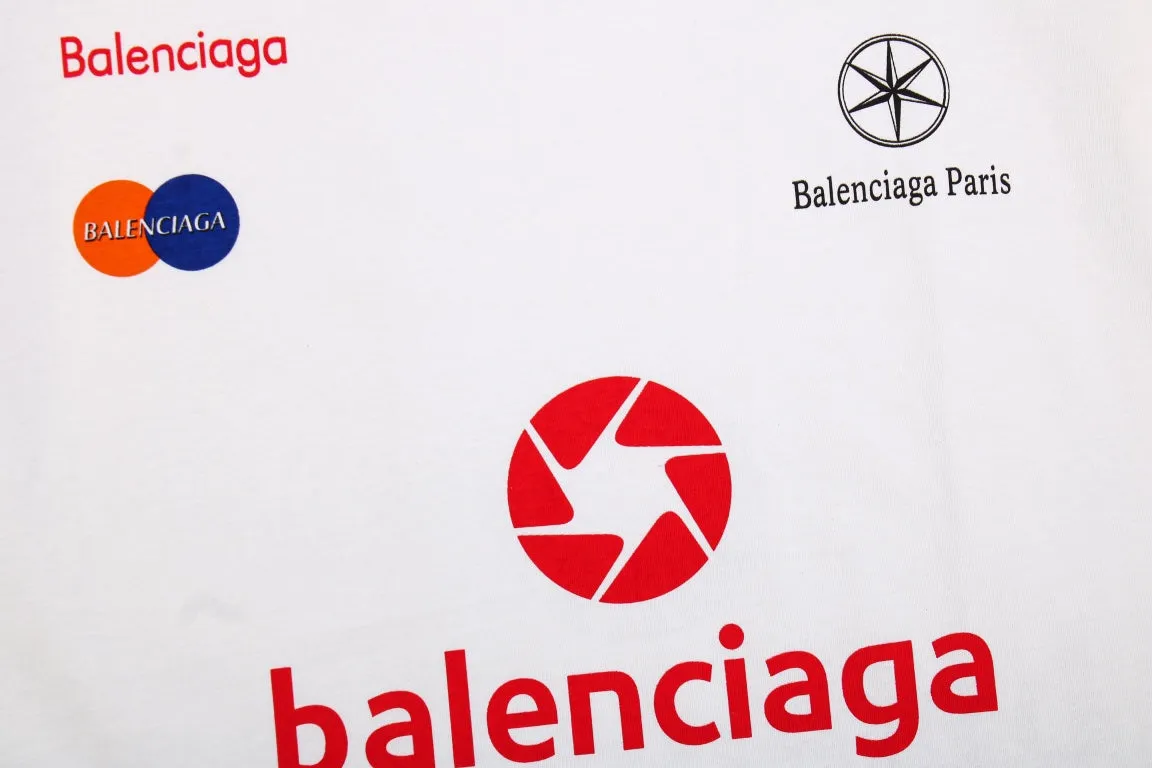 Balenciaga Logo Graphic T-Shirt