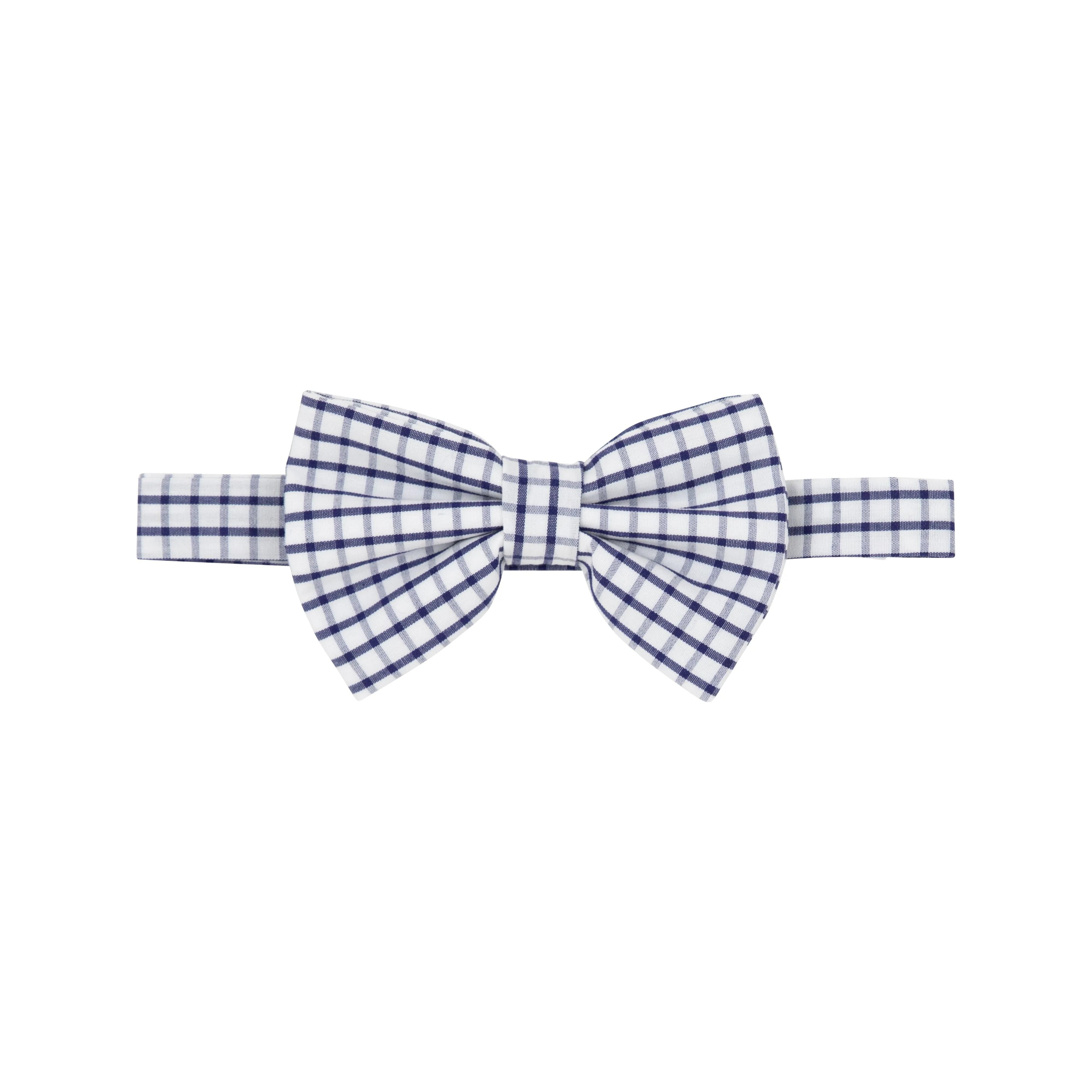 Baylor Bowtie - Nantucket Navy Windowpane