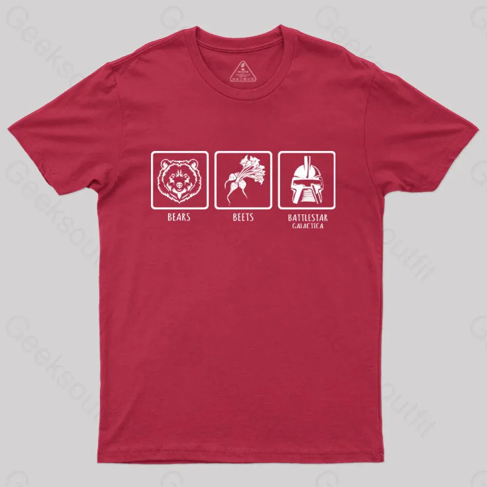 Bears Beets Battlestar Galactica T-Shirt