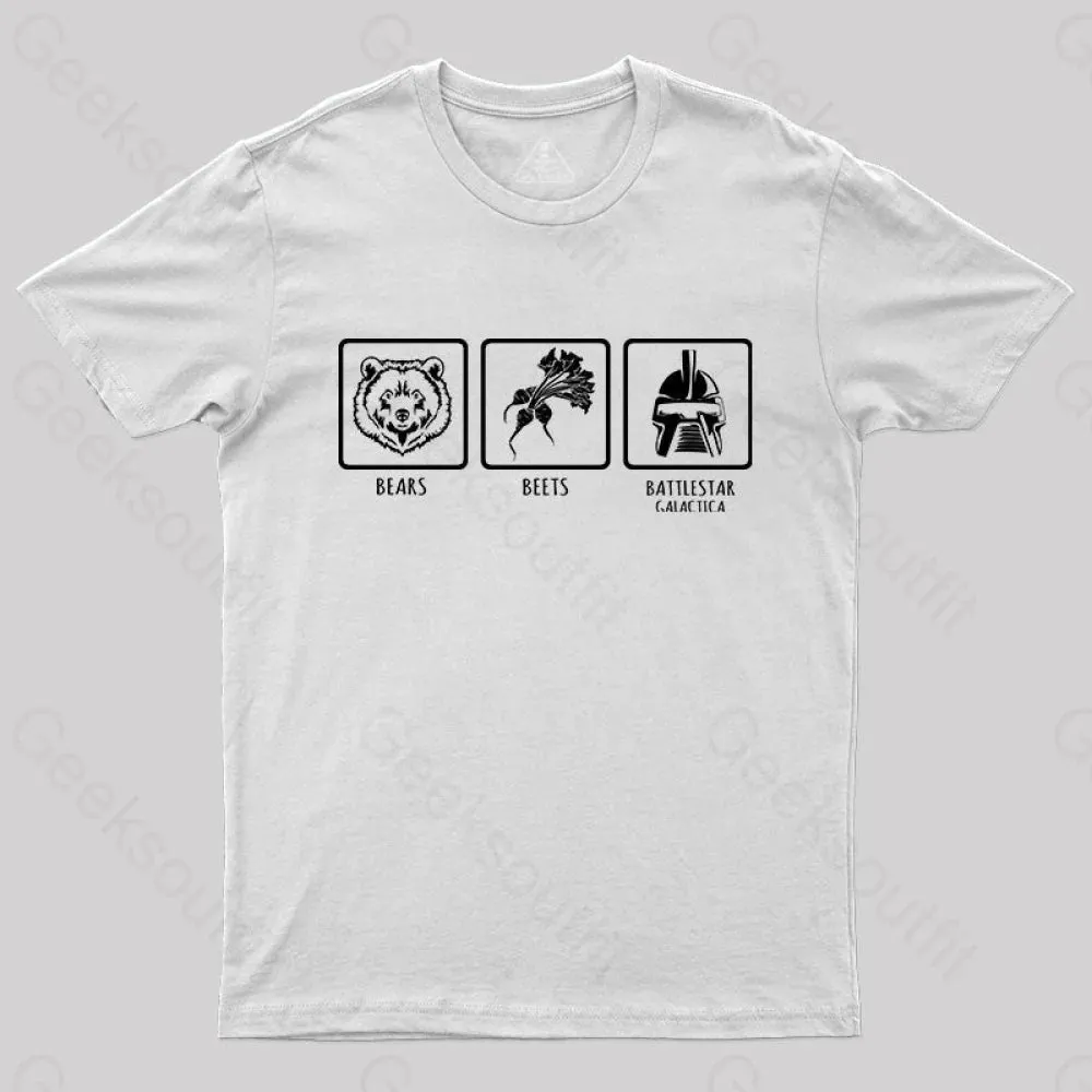 Bears Beets Battlestar Galactica T-Shirt