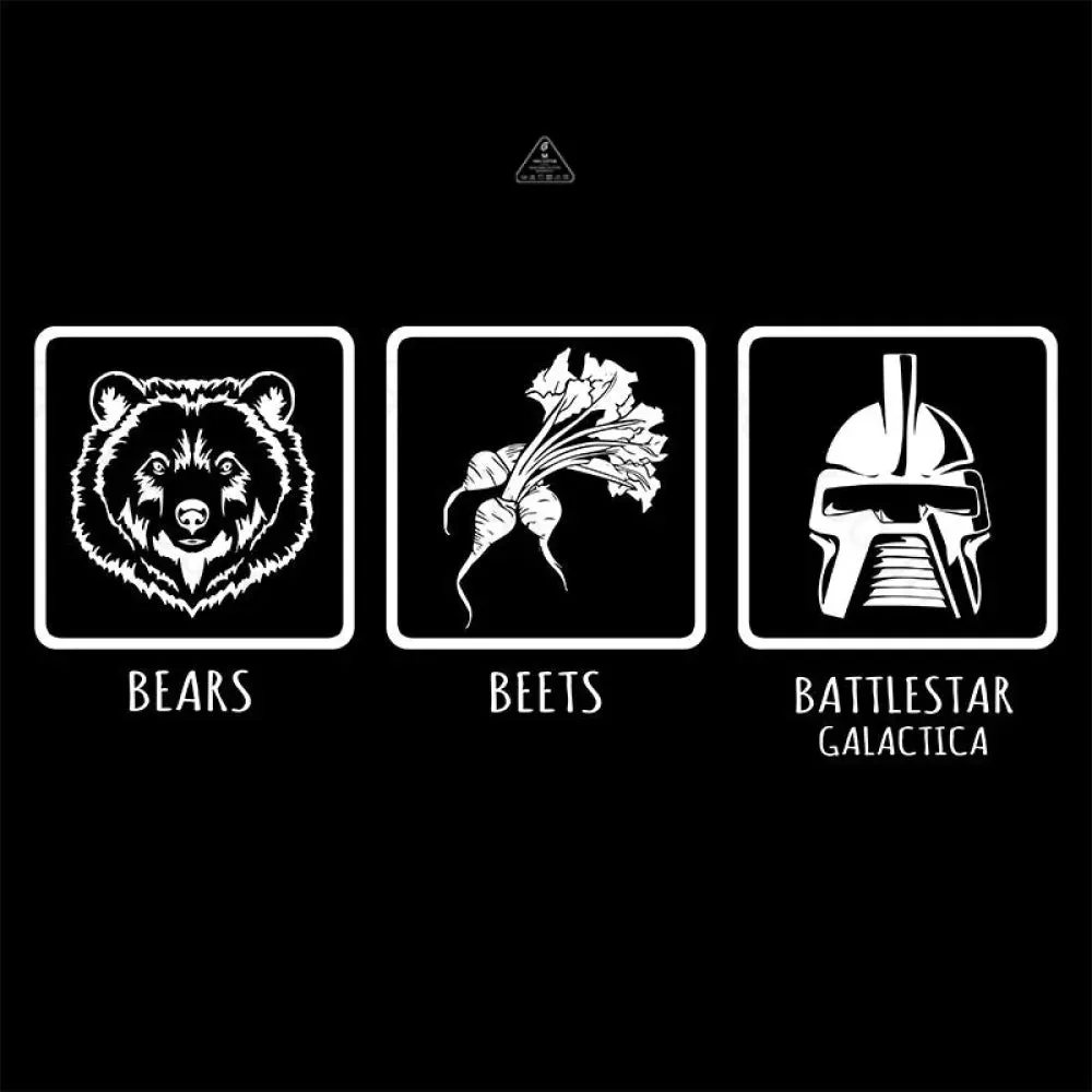 Bears Beets Battlestar Galactica T-Shirt