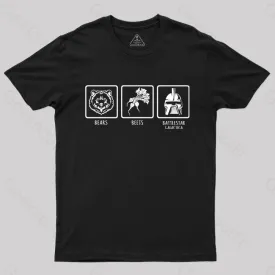 Bears Beets Battlestar Galactica T-Shirt