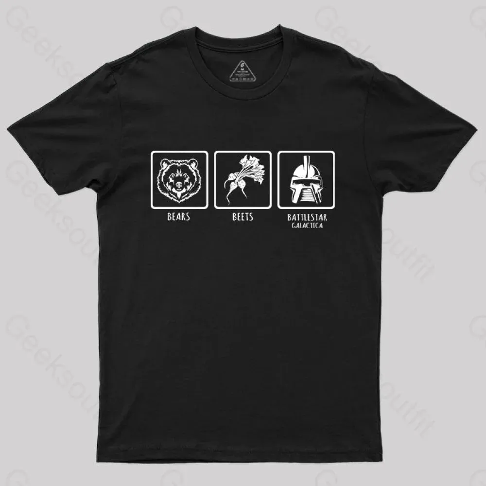 Bears Beets Battlestar Galactica T-Shirt