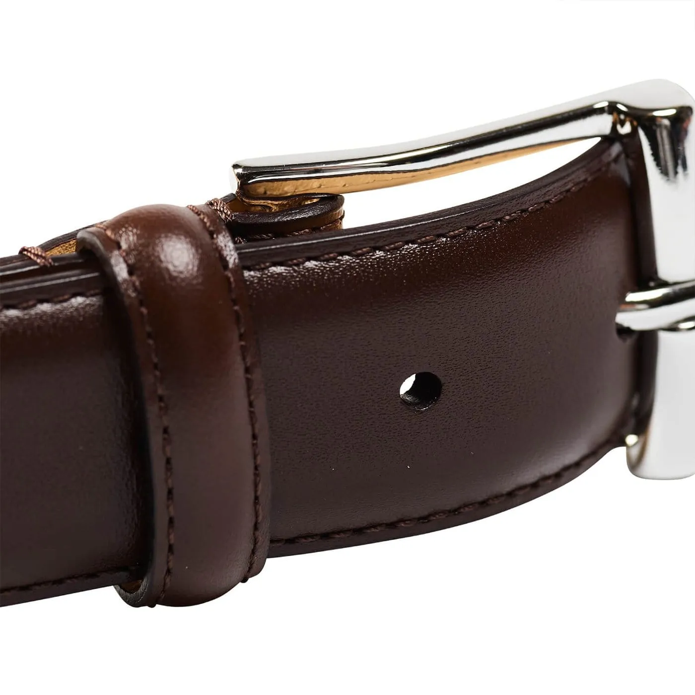 Belt Dark Brown Burnished Calf