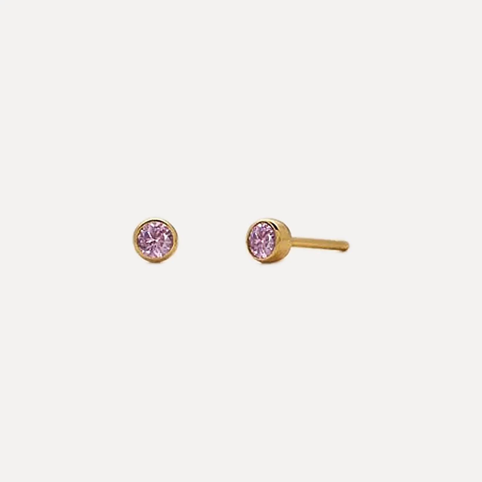 Birthstone Stud Earrings