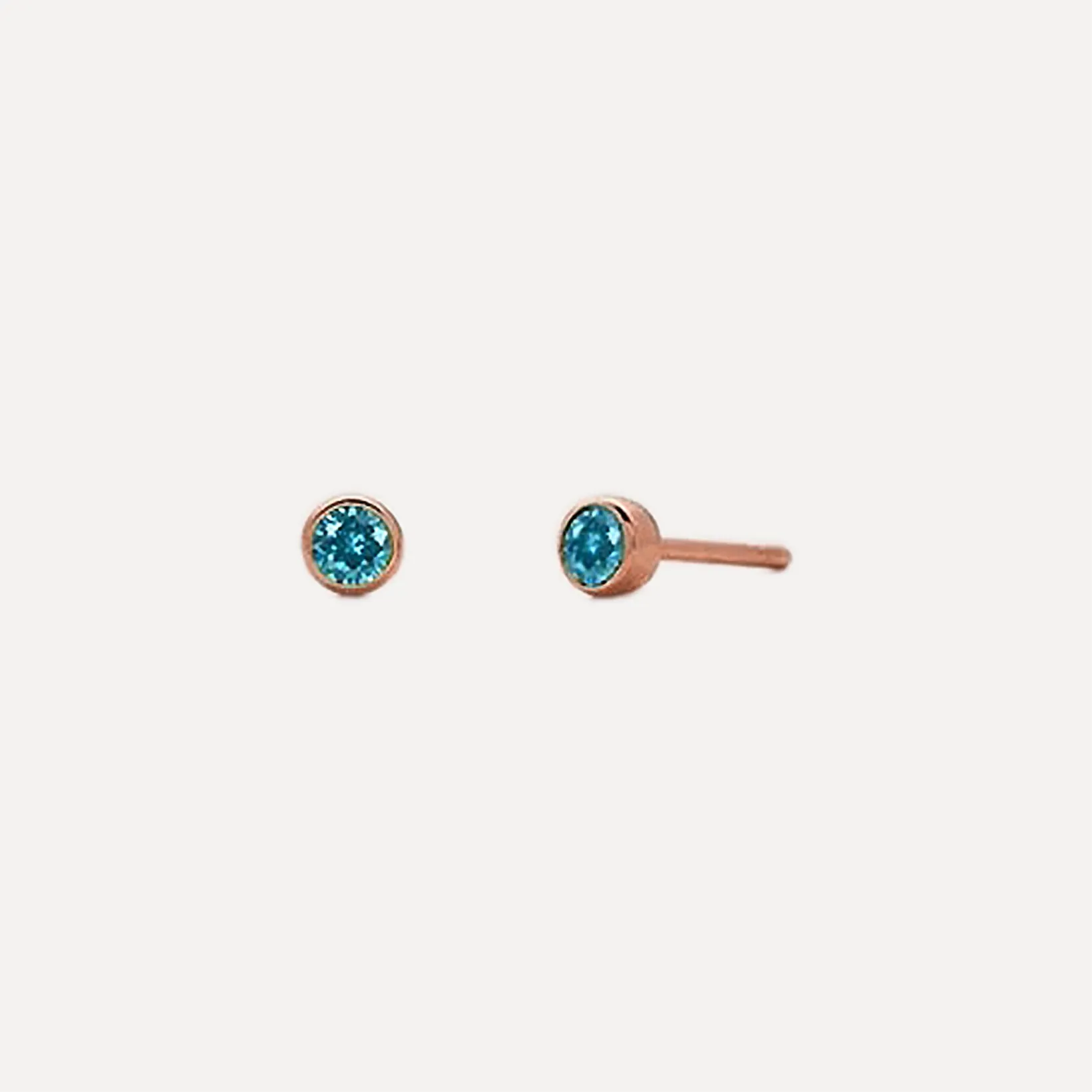 Birthstone Stud Earrings