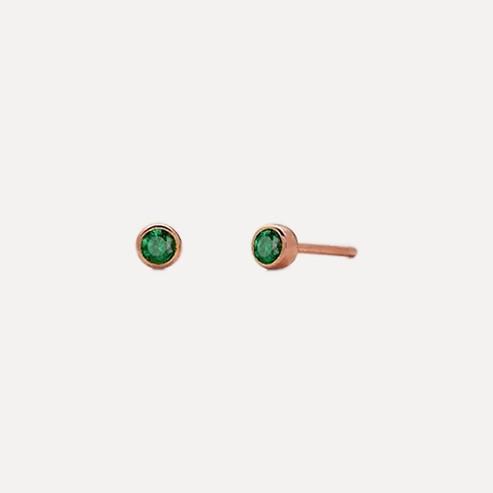 Birthstone Stud Earrings