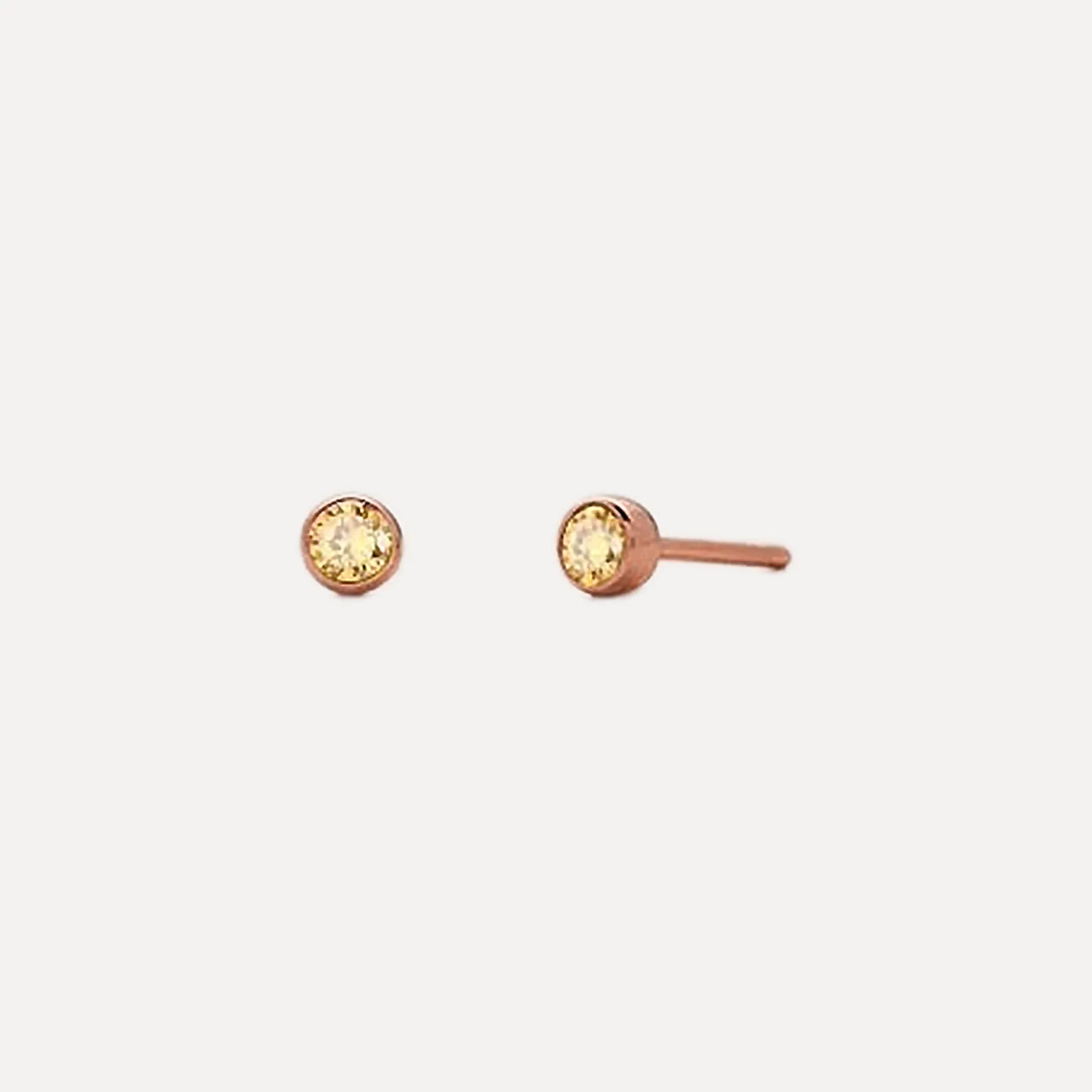 Birthstone Stud Earrings