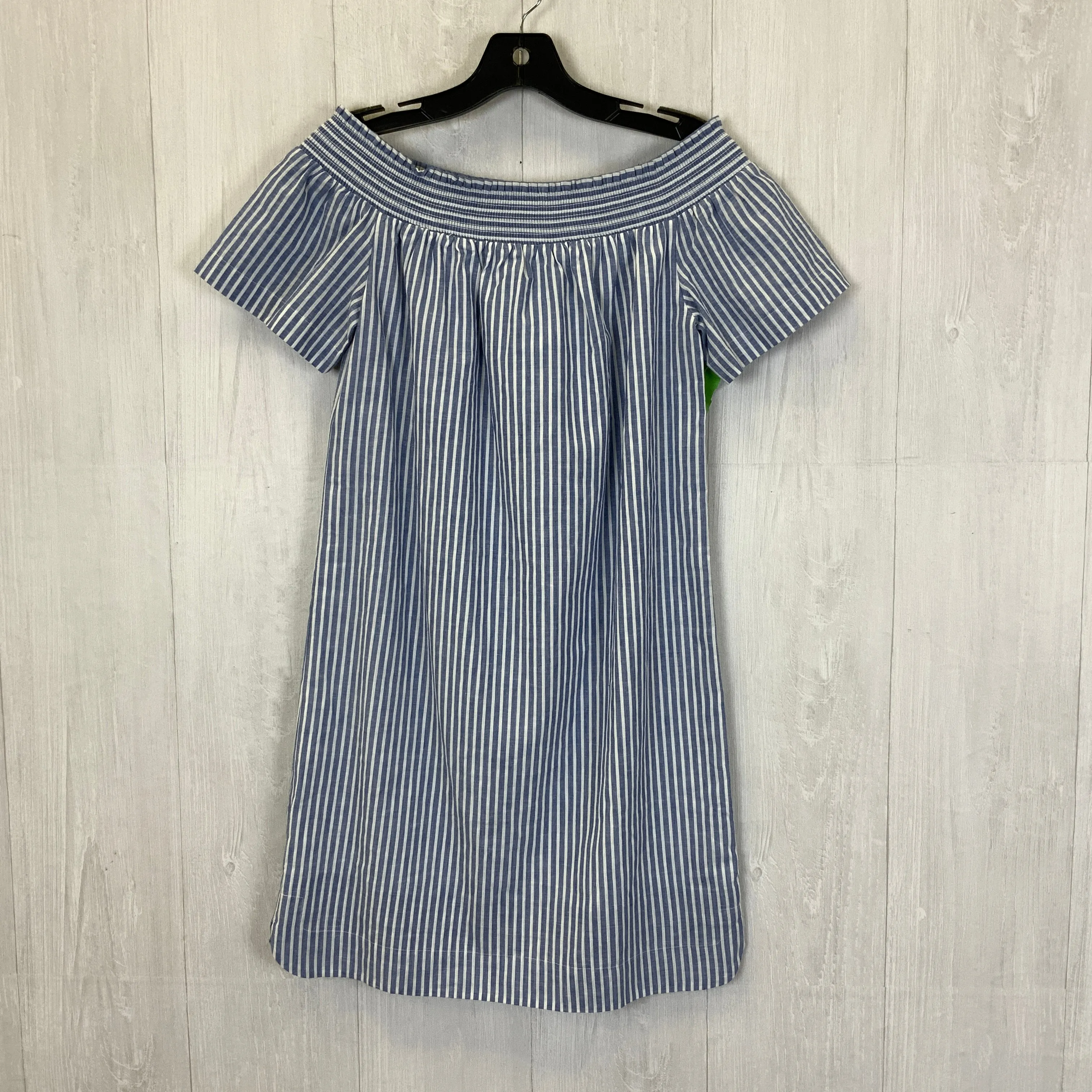 Blue & White Dress Casual Short J. Crew, Size Xxs