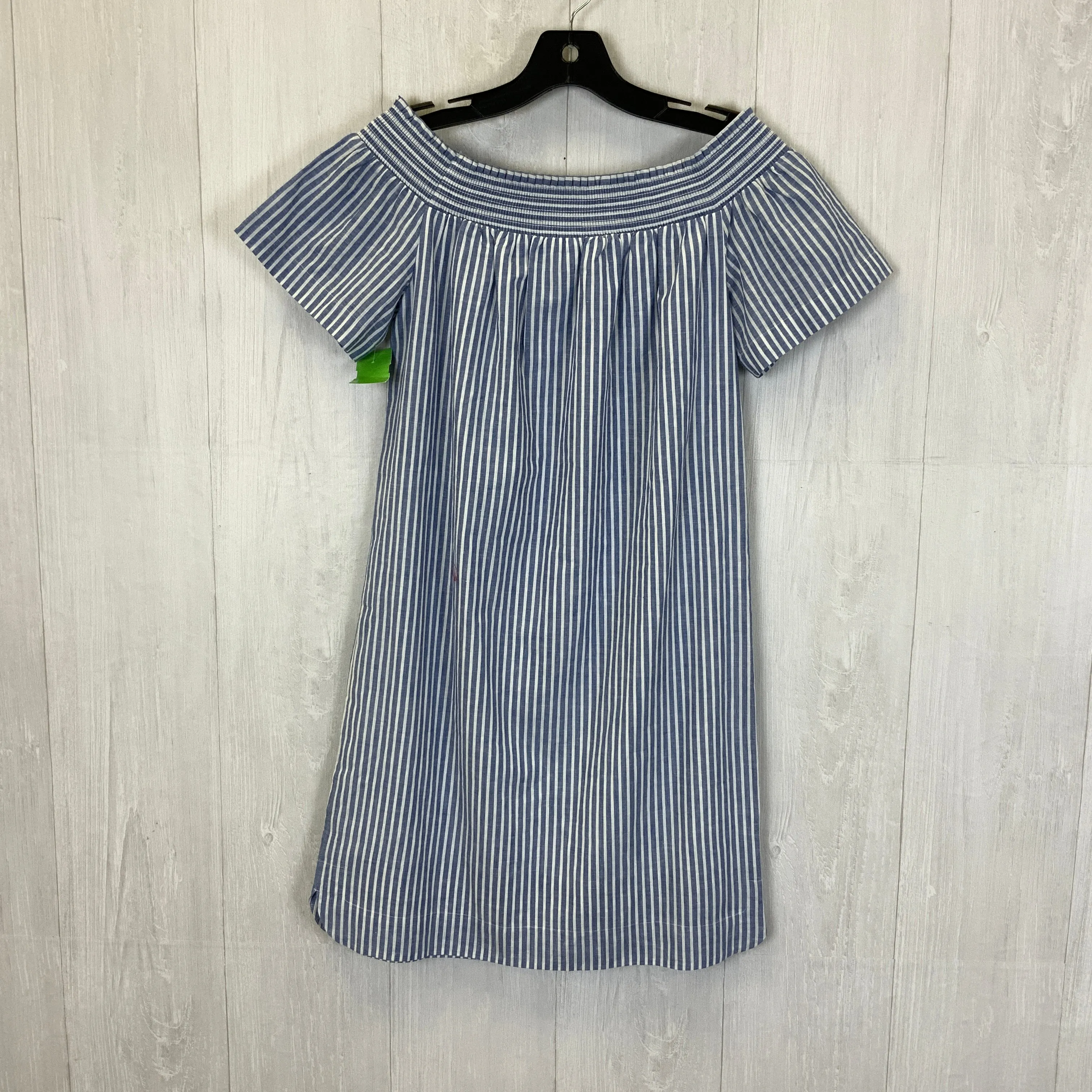 Blue & White Dress Casual Short J. Crew, Size Xxs