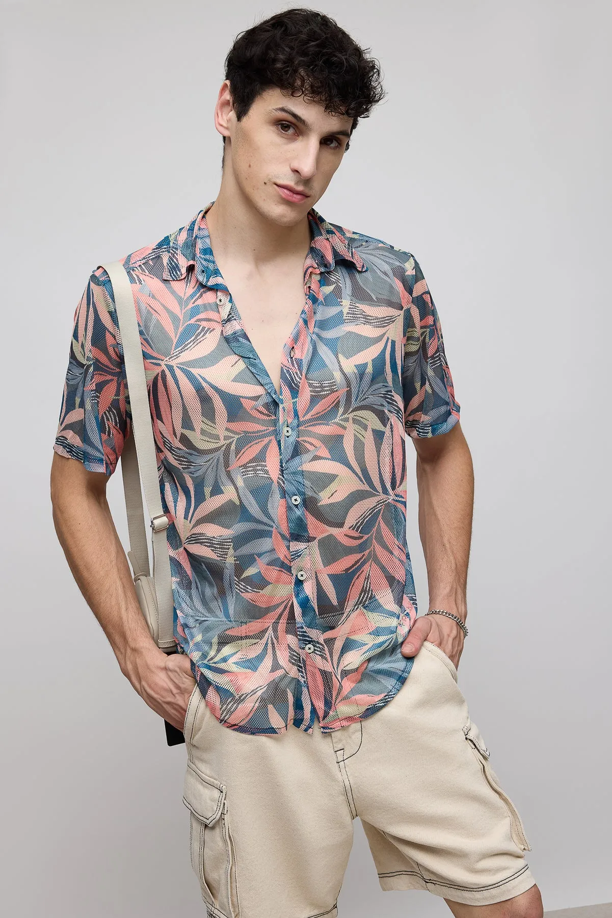 Botanic Mesh Shirt