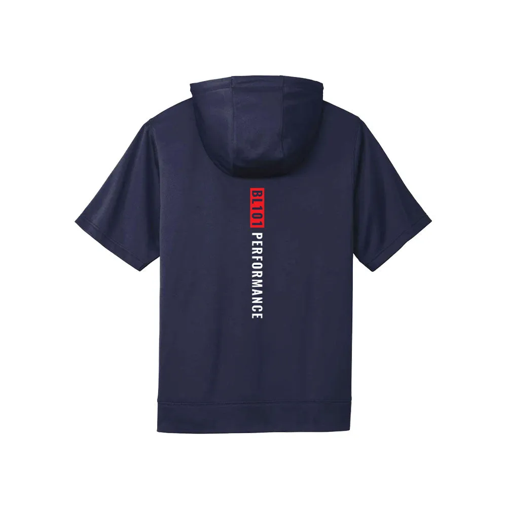 BSBL-SZN Short Sleeve Hoodie V2 Navy