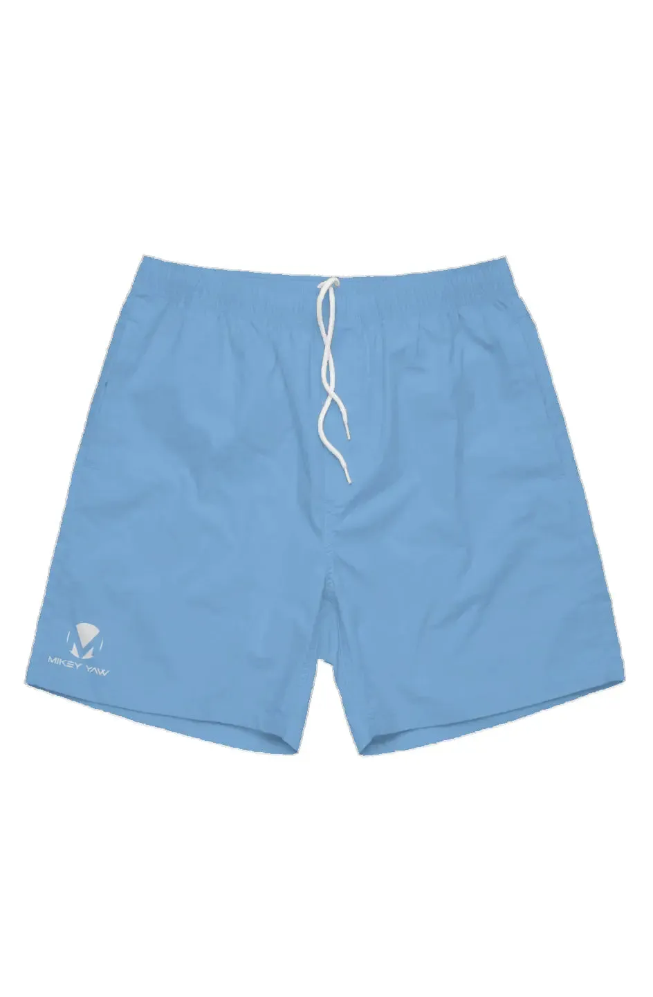 Carolina Blue Monogram Short Shorts