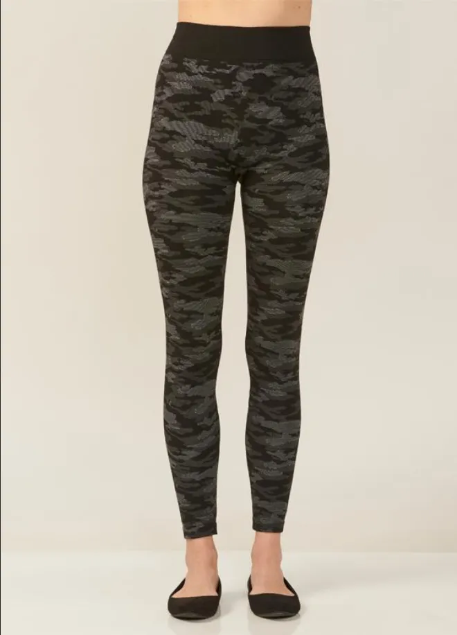 Charlie Paige brand Camo Fleece Lined Leggings