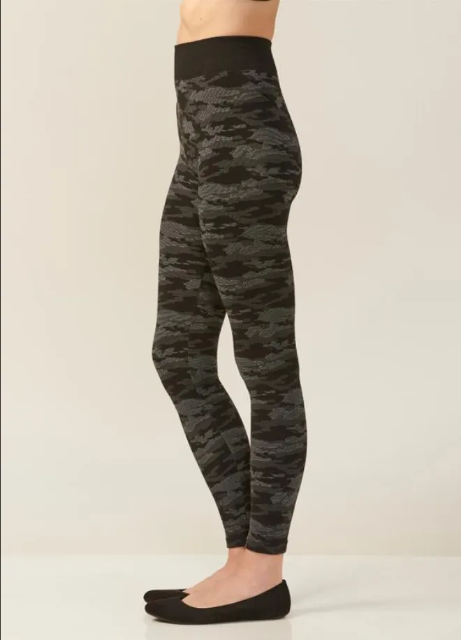 Charlie Paige brand Camo Fleece Lined Leggings