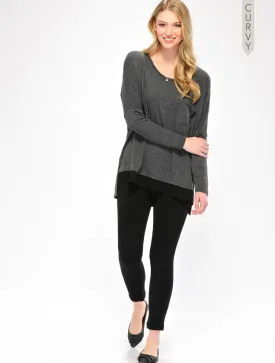 Charlie Paige Fleece Lined Leggings