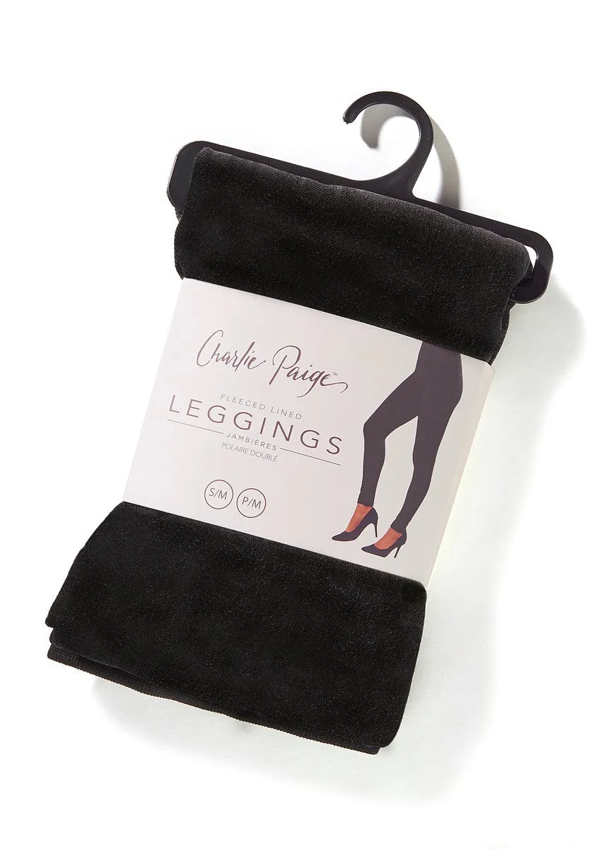 Charlie Paige Fleece Lined Leggings